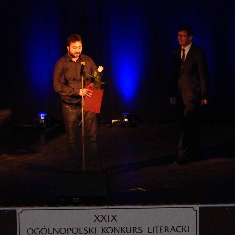2014, Krzysztof Chronowski. III nagroda w kategorii prozy, Ryszard Wenta